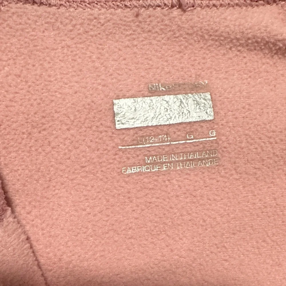 Nike Women's Light Pink Half-Zip Hoodie - Picture 2 of 6